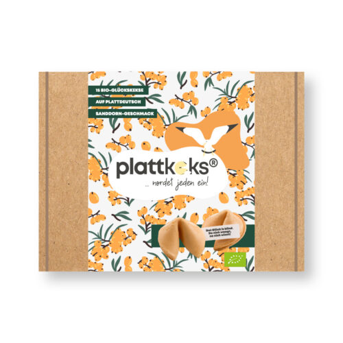 plattkeks® Sanddorn BIO, 15er