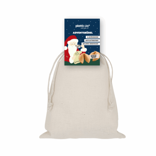 plattkeks® Ostfriesisch Beutel Weihnachtsmann, 24er