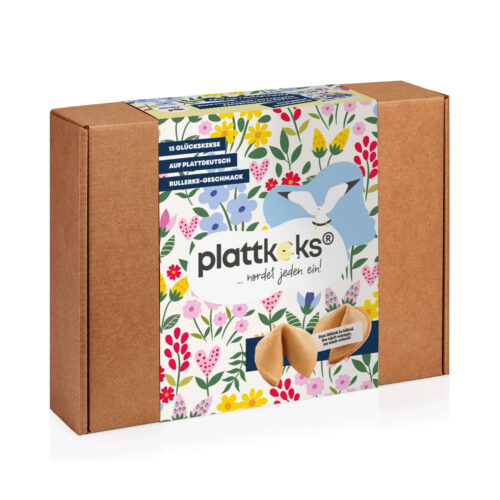 plattkeks® Ostfriesisch Blumen, 15er